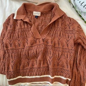 Brown sweater